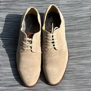 Johnson & Murphy Suede Leather Men's Oxfords Shoes Size 11.5 Great Condition